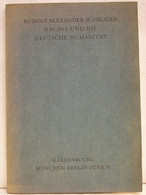 Racine Und Die Deutsche Humanität - Philosophy