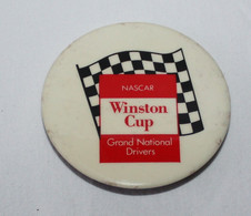 Vintage NASCAR Winston Cup Grand National Drivers Pinback Button Badge - Rallye