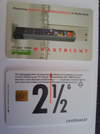 NETHERLANDS / CHIP ADVERTISING CARD/ HFL 2,50  /  OVR REISWIJZER           /     CKE 033** 11719** - Privat