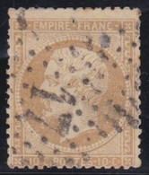France   .    Y&T    .    21      .    O       .    Oblitéré - 1862 Napoléon III