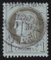 France   .    Y&T    .    50      .    O       .    Oblitéré - 1871-1875 Ceres