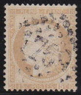 France   .    Y&T    .    55    .    O       .    Oblitéré - 1871-1875 Cérès