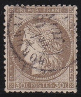 France   .    Y&T    .    56      .    O       .    Oblitéré - 1871-1875 Ceres