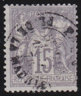 France   .    Y&T    .    66      .    O       .    Oblitéré - 1876-1878 Sage (Tipo I)