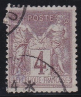 France   .    Y&T    .    88      .    O       .    Oblitéré - 1876-1898 Sage (Type II)