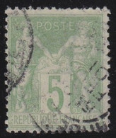 France   .    Y&T    .     102      .    O       .    Oblitéré - 1898-1900 Sage (Tipo III)