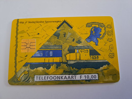 NETHERLANDS / CHIP ADVERTISING CARD/ HFL 10,00  /  NS TELEFONEREN IN DE TRAIN       /     CRD 122 ** 11729** - Private