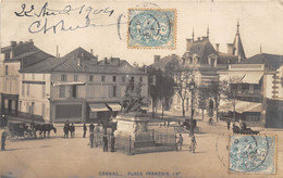 16-COGNAC-CARTE -PHOTO- PLACE FRANCOIS 1er - Cognac