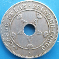 Belgique, Albert 1er, Congo Belge, 10 Centimes 1903, TTB/SUP - 1910-1934: Albert I
