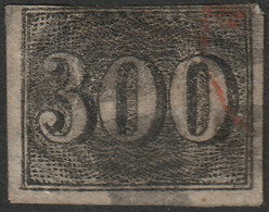 Brazil 1850 Sc 27 Bresil Mi 17 Yt 17A Used Small Corner Thin - Gebraucht