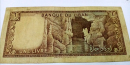 Lebanon, 1 Livre, 1973, KM:61b, - Liban