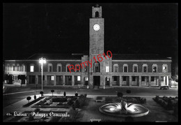 LATINA.  Palazzo Comunale . 1954.  Photo  Carte - 2 Scans - Latina