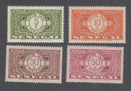 Colonies Françaises -Timbres Neufs** - Sénégal - Taxe N°22,23,26 Et 27 - Segnatasse