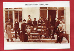 Delcampe - 39.-MOREZ La Maison GINDRE à MOREZ -animation  Fabrique De Cadres & Cartels Pour Pendules Année 1900 - Morez