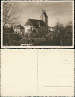Ansichtskarte Bregenz Pfarrkirche, Teilansicht, Postcard With Church 1930 - Otros & Sin Clasificación