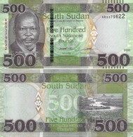 SOUTH SUDAN 500 Pounds 2020 P 16 UNC - Sudan Del Sud