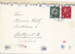 Zensur Brief  Willisau - Stuttgart           1943 - Covers & Documents