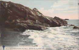 CPA FRANCE - 44 - LE POULIGUEN - Rocher De La Grande Côte - Colorisée - Le Pouliguen