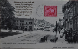 Ann Arbor : Main Street, Looking South In 1913 - Ann Arbor