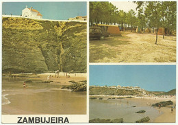 Zambujeira Do Mar - Capela, Parque De Campismo E Praia - Ed. Garcia N.º 1047 - Odemira Beja Portugal - Beja