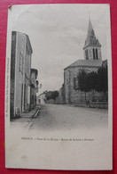 Deux Sèvres. 79. Brioux. Place De La Mairie. Route De Saintes à Poitiers - Brioux Sur Boutonne
