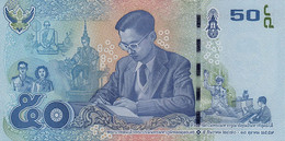 50 Baht Serie 16.5 King Bhumibol In Different Ages On Back Commemorative Issue Thailand 2017 UNC - Thailand