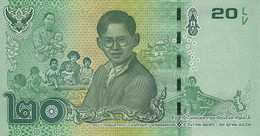 20 Baht Serie 16.5 King Bhumibol In Different Ages On Back Commemorative Issue Thailand 2017 UNC - Thailand