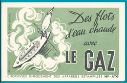 DES FLOTS D'EAU CHAUDE AVEC LE GAZ - Elektriciteit En Gas