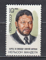 USSR 1988 - Nelson Mandela, Mi-nr. 5853, MNH** - Neufs