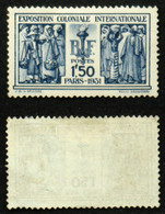 N° 274 EXPO COLONIALE INTERNATIONALE Neuf N* TB Cote 50€ - Nuevos