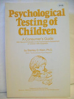 Psychological Testing Of Children - Psychology