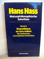 Expedition Zu Uns Selbst, Naturphilosophische Schriften Band 4 - Filosofía