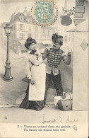Viens Un Instant Dans Ma Guerite, 1905 - Couples