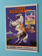 CIRKUS SCHUMANN > Utgivningsdag 1987 ( Maximikort Nr. 39 > See Photo ) ! - Maximumkarten (MC)