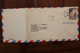 Martinique 1948 Cover Enveloppe France Air Mail - Storia Postale