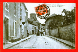 8954 - DEUX SEVRES - SECONDIGNY EN GATINE - Rue Principale En Arrivant De L'Absie - Secondigny