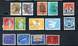 SUISSE HELVETIA SWITZERLAND Lot 7 Series EUROPA CEPT Obliteres - Sammlungen