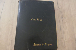 Livre D'Or Studio De Haute Coiffure Jacques D'Argence Paris Offert Par Le Personnel 1964 Environs 100 Témoignages - Historische Dokumente