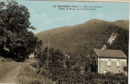 "/"30 - Gard - Le Chambon - Villas Et Route De Chamborigaud - Sites Pittoresques - Otros & Sin Clasificación