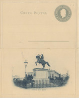 Republica ARGENTINA : Not Travelled Postal Stationery: STATUE,SAN MARTIN,SAIN MARTIN,ILLUMINATION,LANTERN,HORSE,HORSEMAN - Interi Postali