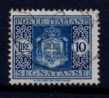 10 Lire Gestempelt (d090101) - Taxe