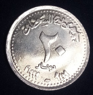 Sudan , 20 Dinars , 1419 (1999 ,  KM 116.1 , UNC , Agouz - Soedan