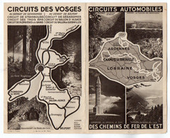 VP20.771 - Dépliant Touristique - ARDENNES / CHAMPS DE BATAILLE ( REIMS X VERDUN X NANCY ) / LORRAINE / VOSGES - Toeristische Brochures