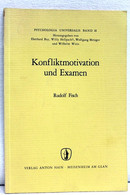 Konfliktmotivation Und Examen. - Psychology