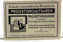 Einfache Und Praktische Modelle Für Projektionsaufgaben. - Livres Scolaires