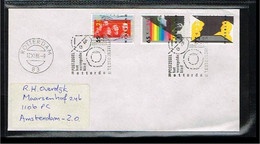 1986 - Netherlands FDC NVPH 1363-65 - Childhood - Children Stamps - Stamp Exhibition Rotterdam (2) [A210_93] - Cartas