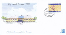 Envelop Dag Van De Postzegel 2002 (Zuid Holland) - Brieven En Documenten