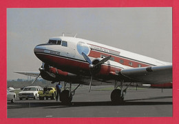 BELLE PHOTO REPRODUCTION AVION PLANE FLUGZEUG - DOUGLAS DC3 - DC 3 - Aviación