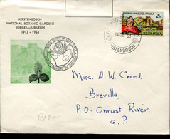 RSA - Republik Südafrika - FDC Addressed Or Special Cover Or Card - Mi# 313 - Flora Orchid, Botanical Garden Anniversary - Briefe U. Dokumente