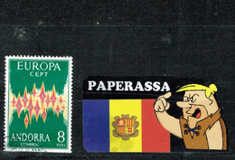 Europa 72 CEPT ANDORRA ESP. ANDORRE Usado Usage Observar - Otros & Sin Clasificación